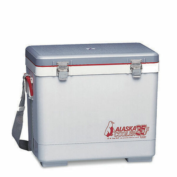 Alaska Cooler Box Besar Lion Star Vol.35 Liter Tipe IA-19 Alaska Cooler Box Besar Lion Star Vol.35 Liter Tipe IA-19 Ukuran 500 x 318 x H 390 mm | Raja Plastik Indonesia