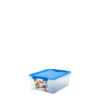 BOX CONTAINER PLASTIK LION STAR JX-38 PURO CONTAINER No. 8 UKURAN 350 x 266 x H 129 mm | RAJA PLASTIK INDONESIA