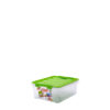 BOX CONTAINER PLASTIK LION STAR JX-38 PURO CONTAINER No. 8 UKURAN 350 x 266 x H 129 mm | RAJA PLASTIK INDONESIA