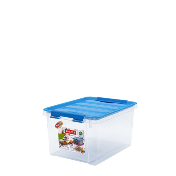 BOX CONTAINER PLASTIK LION STAR JX-40 PURO CONTAINER No. 12 UKURAN 350 x 266 x H 189 mm | RAJA PLASTIK INDONESIA