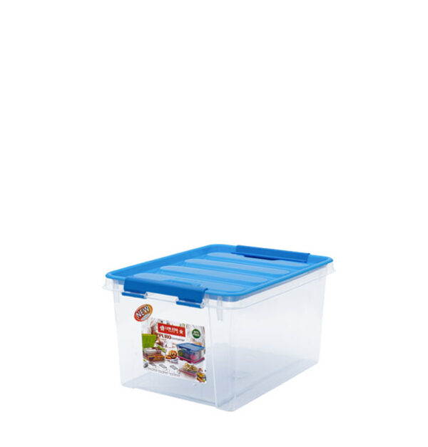 BOX CONTAINER PLASTIK LION STAR JX-40 PURO CONTAINER No. 12 UKURAN 350 x 266 x H 189 mm | RAJA PLASTIK INDONESIA