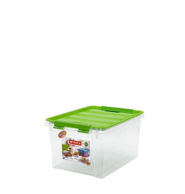 BOX CONTAINER PLASTIK LION STAR JX-40 PURO CONTAINER No. 12 UKURAN 350 x 266 x H 189 mm | RAJA PLASTIK INDONESIA