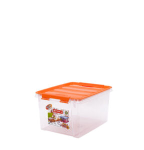 BOX CONTAINER PLASTIK LION STAR JX-40 PURO CONTAINER No. 12 UKURAN 350 x 266 x H 189 mm | RAJA PLASTIK INDONESIA