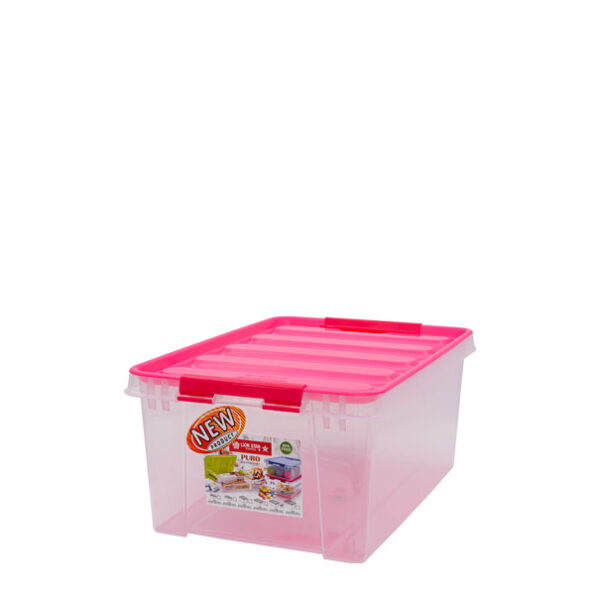 BOX CONTAINER PLASTIK LION STAR JX-42 PURO CONTAINER No. 20 UKURAN 458 x 322 x H 198 mm | RAJA PLASTIK INDONESIA