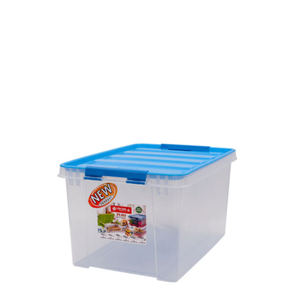 BOX CONTAINER PLASTIK LION STAR JX-43 PURO CONTAINER No. 25 UKURAN 458 x 322 x H 245 mm | RAJA PLASTIK INDONESIA