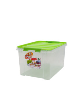BOX CONTAINER PLASTIK LION STAR JX-43 PURO CONTAINER No. 25 UKURAN 458 x 322 x H 245 mm | RAJA PLASTIK INDONESIA