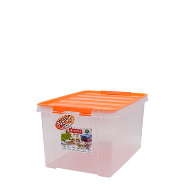 BOX CONTAINER PLASTIK LION STAR JX-43 PURO CONTAINER No. 25 UKURAN 458 x 322 x H 245 mm | RAJA PLASTIK INDONESIA