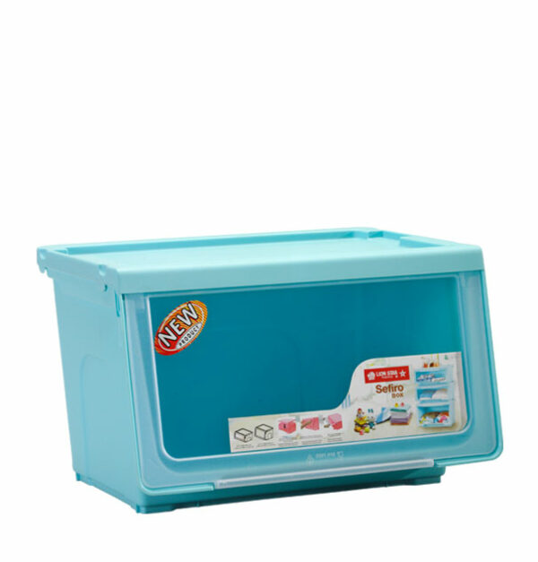 BOX PLASTIK SERBAGUNA LION STAR CA-10 SEFIRO BOX LARGE UKURAN 493 x 404 x H 313 mm | RAJA PLASTIK INDONESIA