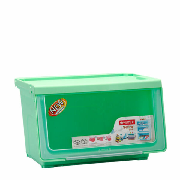 BOX PLASTIK SERBAGUNA LION STAR CA-10 SEFIRO BOX LARGE UKURAN 493 x 404 x H 313 mm | RAJA PLASTIK INDONESIA