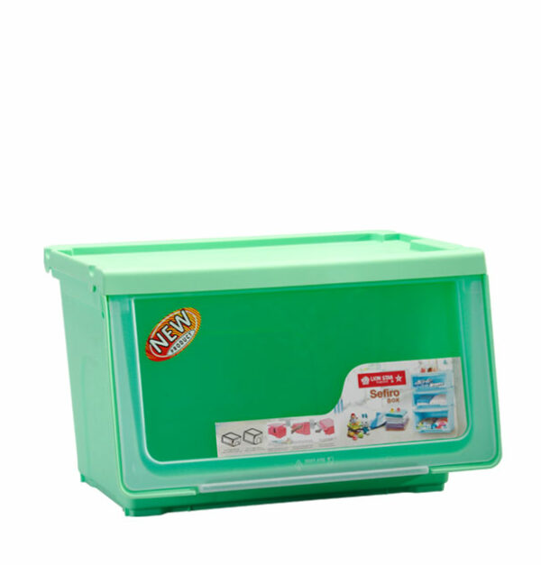 BOX PLASTIK SERBAGUNA LION STAR CA-10 SEFIRO BOX LARGE UKURAN 493 x 404 x H 313 mm | RAJA PLASTIK INDONESIA
