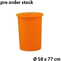 Bak Penampungan Air / Kolam Plastik Bulat 150 Liter Delta M-150 Ukuran D.58 x T.77 cm | Raja Plastik Indonesia