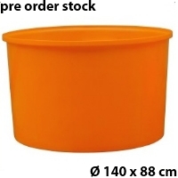 Bak Penampungan Air / Tangki / Kolam Plastik Bulat Delta M-1000 Ukuran D.140 x T.88 cm | Raja Plastik Indonesia