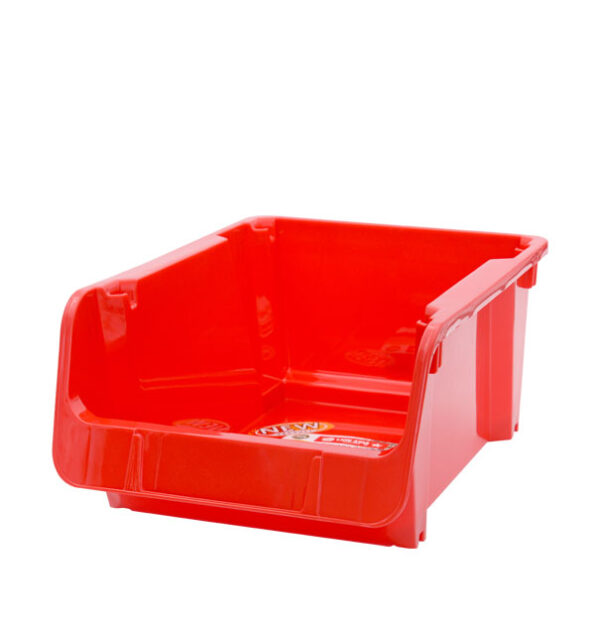 Bin Box Kotak Sparepart Plastik Lion Star JX-36 Navara Box 500 Ukuran 450 x 315 x H 179 mm | Raja Plastik Indonesia