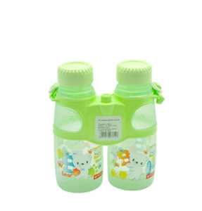 Botol Minum Anak Plastik Lucu Lion Star NN-42 Binocular Bottle 2 x 400 ml Ukuran 144 x 69 x H 173 mm | Raja Plastik Indonesia