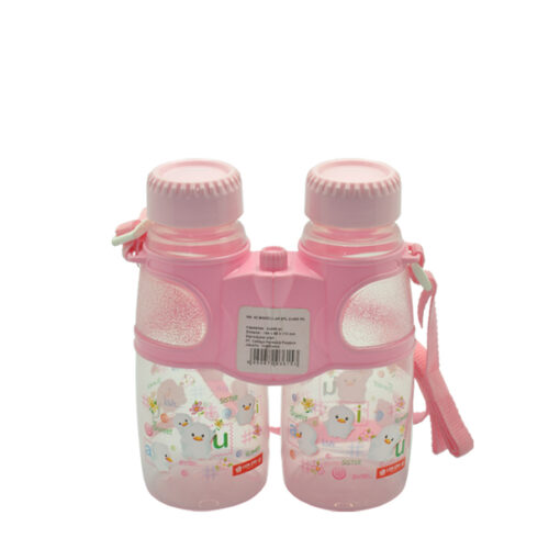 Botol Minum Anak Plastik Lucu Lion Star NN-42 Binocular Bottle 2 x 400 ml Ukuran 144 x 69 x H 173 mm | Raja Plastik Indonesia