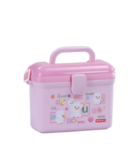 Box Kotak Serbaguna Anak Sekolah Lion Star SB-21 Pinky School Box Ukuran 213 x 110 x H 161 mm | Raja Plastik Indonesia