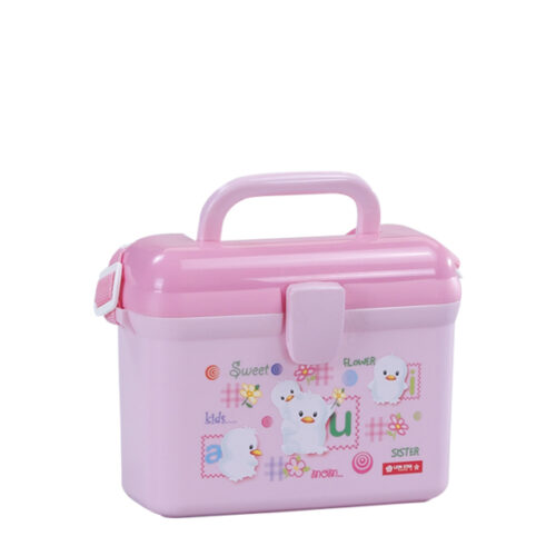 Box Kotak Serbaguna Anak Sekolah Lion Star SB-21 Pinky School Box Ukuran 213 x 110 x H 161 mm | Raja Plastik Indonesia