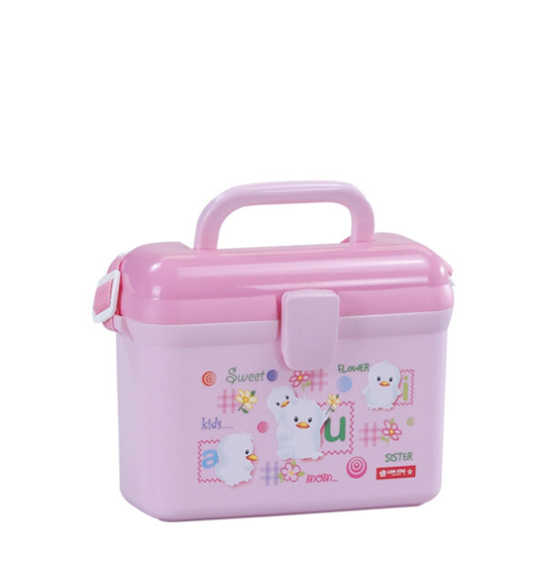 Box Kotak Serbaguna Anak Sekolah Lion Star SB-21 Pinky School Box Ukuran 213 x 110 x H 161 mm | Raja Plastik Indonesia