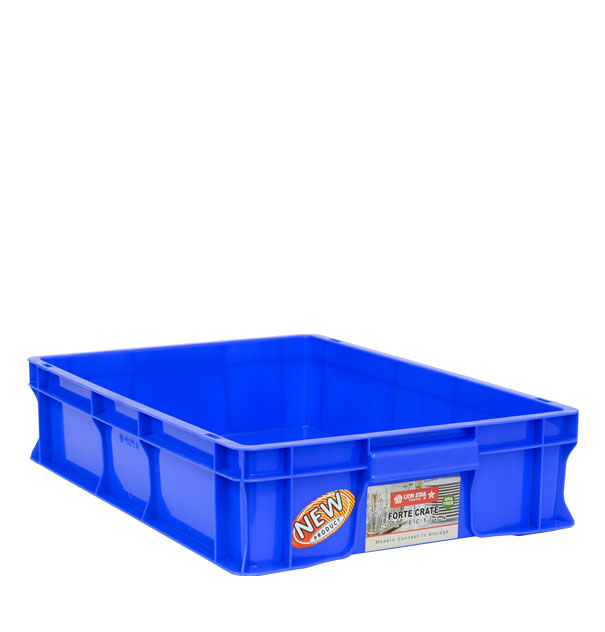 CONTAINER BOX INDUSTRI 28 LITER LION STAR IC-31 FORTE CRATE 201 | RAJA PLASTIK INDONESIA