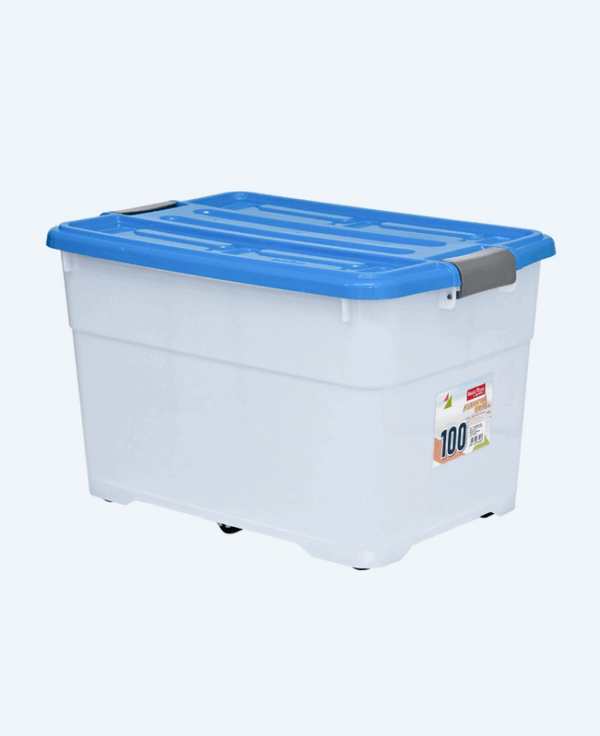 CONTAINER BOX PLASTIK 100 LITER TIPE BVC-8 ASTORIA BOX 100