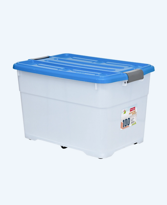 CONTAINER BOX PLASTIK 100 LITER TIPE BVC-8 ASTORIA BOX 100