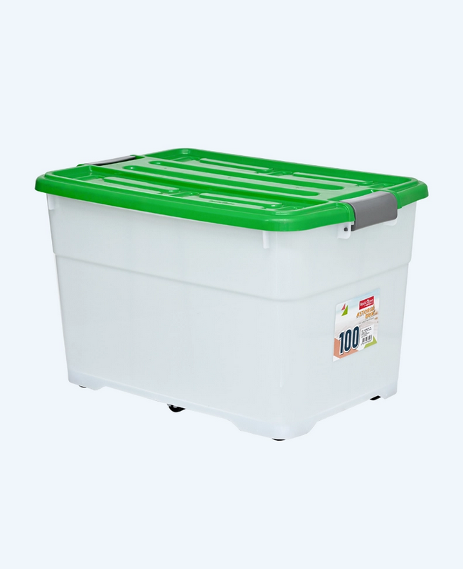 CONTAINER BOX PLASTIK 100 LITER TIPE BVC-8 ASTORIA BOX 100