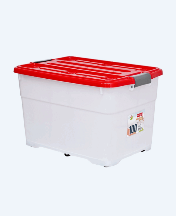 CONTAINER BOX PLASTIK 100 LITER TIPE BVC-8 ASTORIA BOX 100