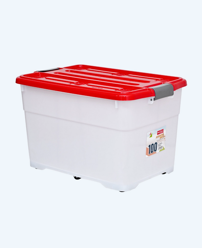 CONTAINER BOX PLASTIK 100 LITER TIPE BVC-8 ASTORIA BOX 100