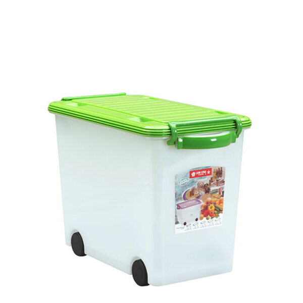 CONTAINER BOX PLASTIK 25 LITER RODA LION STAR TIPE VC-1 VIGO UKURAN 445 x 260 x H 345 mm | RAJA PLASTIK INDONESIA