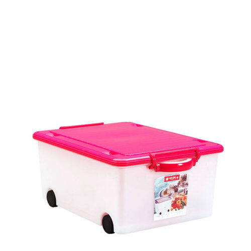 CONTAINER BOX PLASTIK 32 LITER RODA LION STAR TIPE VC-2 VIGO UKURAN 515 x 385 x H 235 mm | RAJA PLASTIK INDONESIA