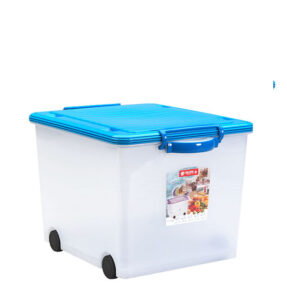 CONTAINER BOX PLASTIK 42 LITER RODA LION STAR TIPE VC-3 VIGO UKURAN 450 x 385 x H 345 mm | RAJA PLASTIK INDONESIA