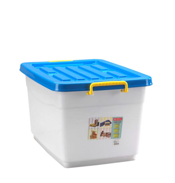 CONTAINER BOX PLASTIK 82 LITER LION STAR TIPE VC-18: WAGON CONTAINER PRAKTIS, KUAT, DAN MULTIFUNGSI UNTUK PENYIMPANAN RUMAH, KANTOR, DAN INDUSTRI