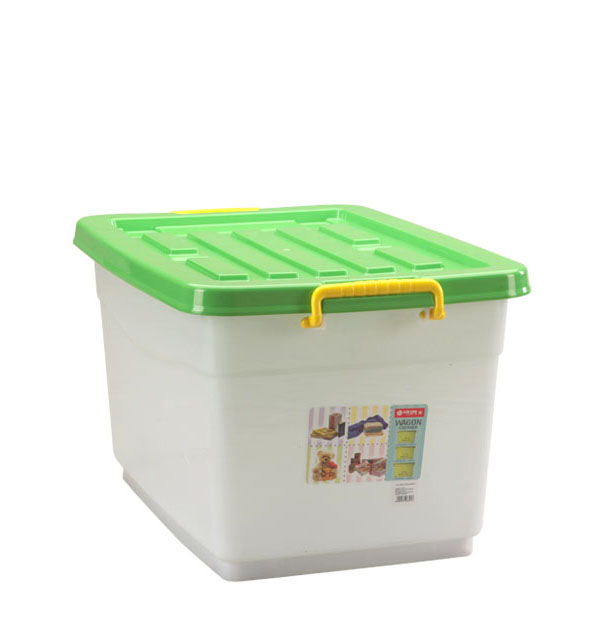 CONTAINER BOX PLASTIK 82 LITER LION STAR TIPE VC-18: WAGON CONTAINER PRAKTIS, KUAT, DAN MULTIFUNGSI UNTUK PENYIMPANAN RUMAH, KANTOR, DAN INDUSTRI