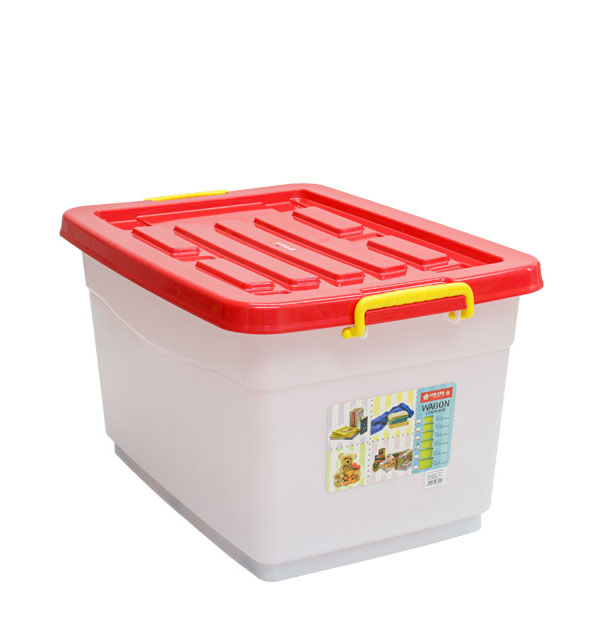 CONTAINER BOX PLASTIK 82 LITER LION STAR TIPE VC-18: WAGON CONTAINER PRAKTIS, KUAT, DAN MULTIFUNGSI UNTUK PENYIMPANAN RUMAH, KANTOR, DAN INDUSTRI