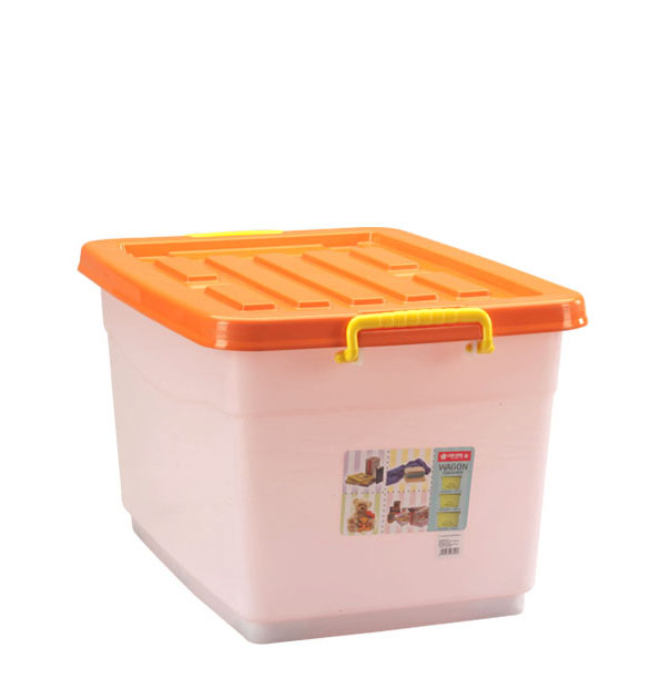 CONTAINER BOX PLASTIK 82 LITER LION STAR TIPE VC-18: WAGON CONTAINER PRAKTIS, KUAT, DAN MULTIFUNGSI UNTUK PENYIMPANAN RUMAH, KANTOR, DAN INDUSTRI