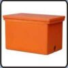 Cooler Box Besar 100 Liter Orange / Kotak Es / Peti Ikan Delta PC-100, Ukuran 83.5 x 50.5 x 46.7 cm | Raja Plastik Indonesia