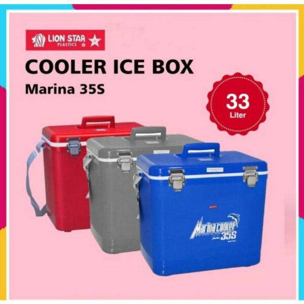 COOLER BOX 33 LITER KOTAK PENDINGIN LION STAR i-19 MARINA 35S COOLER BOX 33 LITER / KOTAK PENDINGIN LION STAR i-19 MARINA 35S