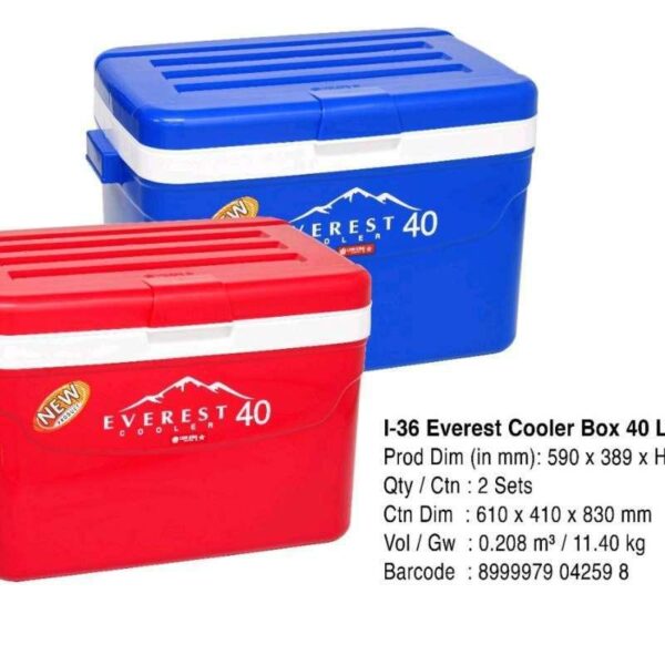 COOLER BOX BESAR 40 LITER KOTAK PENDINGIN LION STAR I-36 EVEREST COOLER BOX BESAR 40 LITER / KOTAK PENDINGIN LION STAR I-36 EVEREST
