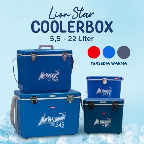 COOLER BOX / KOTAK PENDINGIN LION STAR MARINA