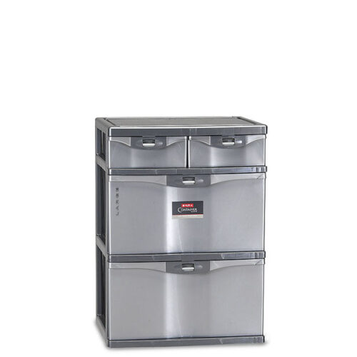 Container Lemari Plastik 3 Susun Lion Star PM-10 Primera Container SL2 Ukuran 510 x 430 x H 685 mm | Raja Plastik Indonesia