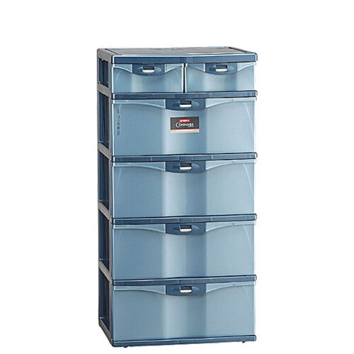 Container Lemari Plastik 5 Susun Lion Star PM-8 Primera Container SM4 Ukuran 510 x 430 x H 1015 mm | Raja Plastik Indonesia