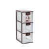 Container Mini Plastik 3 Laci Serbaguna Lion Star PR-23 Pressa Container XL3 Ukuran 264 x 180 x H 485 mm | Raja Plastik Indonesia