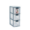 Container Mini Plastik 3 Laci Serbaguna Lion Star PR-23 Pressa Container XL3 Ukuran 264 x 180 x H 485 mm | Raja Plastik Indonesia