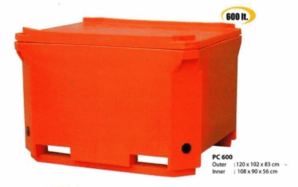 Cooler Box Besar / Kotak Pendingin 600 Liter Delta Cooler PC 600 Ukuran 120 x 102 x 83 cm | Raja Plastik Indonesia