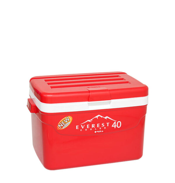 Cooler Box Besar Lion Star Vol.40 Liter I-36 Everest Cooler Box (2) COOLER BOX BESAR 40 LITER / KOTAK PENDINGIN LION STAR I-36 EVEREST, Ukuran 590 x 389 x H 388 mm | RAJA PLASTIK INDONESIA