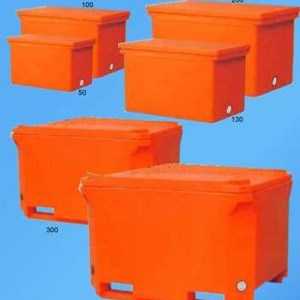 Cooler Box Besar 200 Liter Orange / Kotak Es / Peti Ikan Delta Cooler PC-200