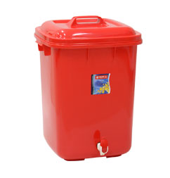 Ember Plastik Air Dispenser 60 Liter Lion Star E-27 Square Water Dispenser Ukuran 420 x 420 x H 580 mm | Raja Plastik Indonesia