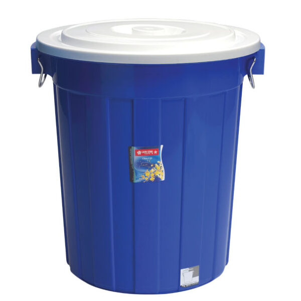 Ember Plastik Besar 80 Liter Tutup Lion Star PC-8 Pail with Cover Ukuran Ø 520 x H 600 mm | Raja Plastik Indonesia