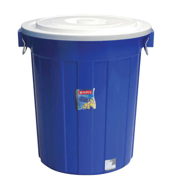 Ember Plastik Besar 80 Liter Tutup Lion Star PC-8 Pail with Cover Ukuran Ø 520 x H 600 mm | Raja Plastik Indonesia