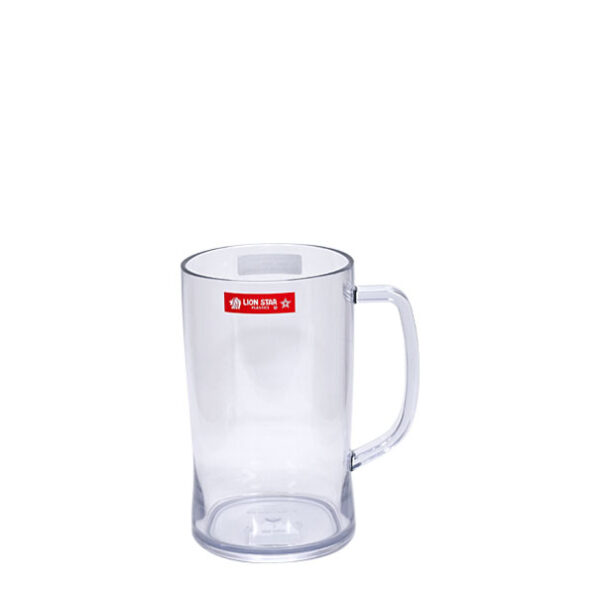 Gelas Plastik Bening Lion Star GC-45 Celia Glass 630 ml w/ Handle Ukuran 118 x 86 x H 145 mm | Raja Plastik Indonesia